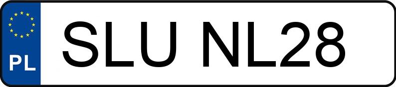 Numer rejestracyjny SLU NL28 posiada VOLVO C30 1.6 MR`06 E4 C30 1.6 MR`06 E4 - SLUNL28