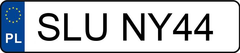 Numer rejestracyjny SLU NY44 posiada KAWASAKI Szosowe 600 do 1000 ccm Z 750 - SLUNY44