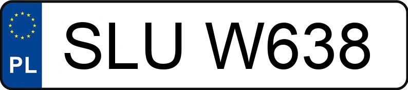Numer rejestracyjny SLU W638 posiada VOLKSWAGEN TRANSPORTER 2.4 - SLUW638