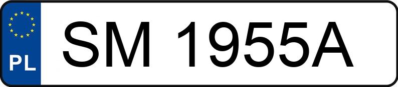 Numer rejestracyjny SM1955A posiada BMW 523i Kat. MR`95 E39 523i Kat. MR`95 E39