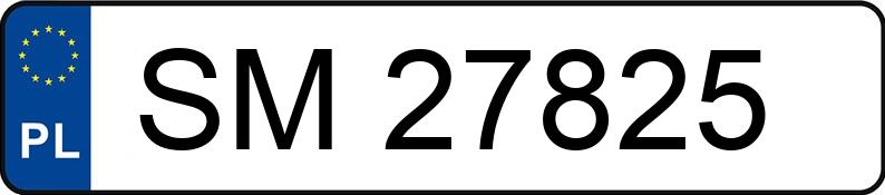 Numer rejestracyjny SM 27825 posiada FIAT DUCATO - SM27825 Numer rejestracyjny SM 27825 posiada FIAT DUCATO - SM27825