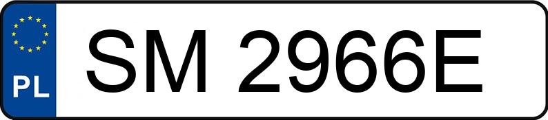 Numer rejestracyjny SM 2966E posiada CHEVROLET CRUZE - SM2966E Numer rejestracyjny SM 2966E posiada CHEVROLET CRUZE - SM2966E