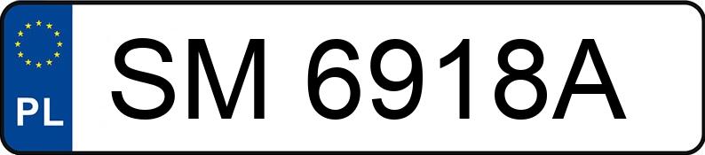 Numer rejestracyjny SM 6918A posiada AUDI A3 1.9 TDi Kat. MR`96 8L Ambition - SM6918A