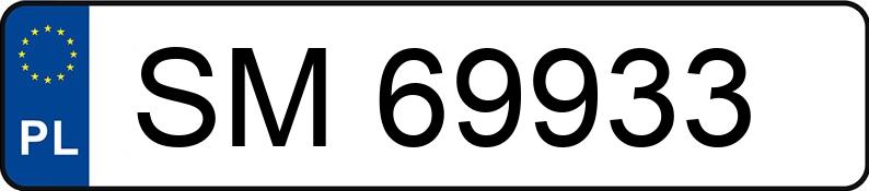 Numer rejestracyjny SM 69933 posiada RENAULT MEGANE - SM69933 Numer rejestracyjny SM 69933 posiada RENAULT MEGANE - SM69933