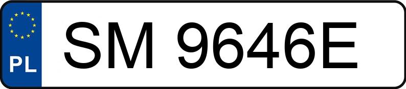 Numer rejestracyjny SM 9646E posiada ALFA ROMEO GIULIA - SM9646E