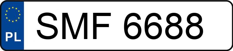 Numer rejestracyjny SMF 6688 posiada SKODA FELICIA - SMF6688 Numer rejestracyjny SMF 6688 posiada SKODA FELICIA - SMF6688