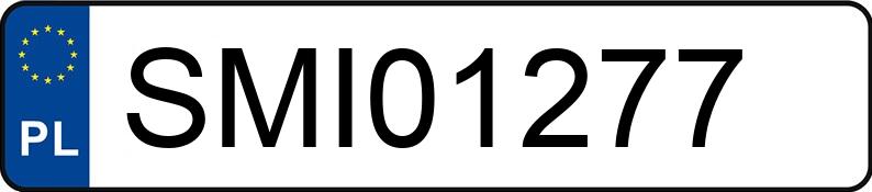 Numer rejestracyjny SMI 01277 posiada MAZDA MAZDA2 - SMI01277