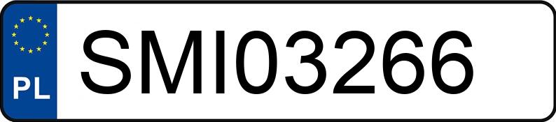 Numer rejestracyjny SMI 03266 posiada VOLVO FH VTA3T - SMI03266