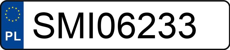 Numer rejestracyjny SMI 06233 posiada BMW 330CI - SMI06233