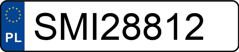 Numer rejestracyjny SMI 28812 posiada OPEL VECTRA - SMI28812 Numer rejestracyjny SMI 28812 posiada OPEL VECTRA - SMI28812