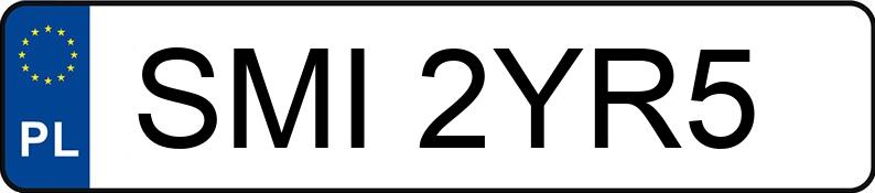 Numer rejestracyjny SMI 2YR5 posiada OPEL CORSA - SMI2YR5