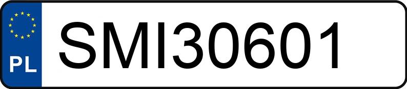 Numer rejestracyjny SMI 30601 posiada HONDA CIVIC 5DR - SMI30601