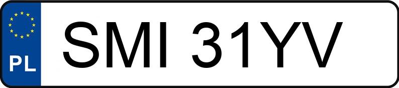 Numer rejestracyjny SMI 31YV posiada FIAT PUNTO - SMI31YV