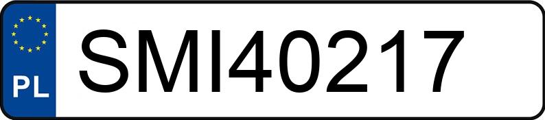 Numer rejestracyjny SMI 40217 posiada AUDI A4 1.6 Kat. B5 A4 1.6 Kat. B5 - SMI40217