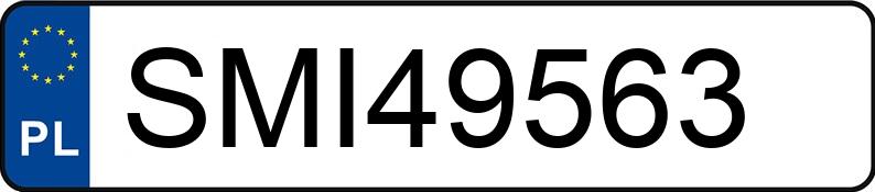 Numer rejestracyjny SMI 49563 posiada MERCEDES-BENZ C 180 KOMPRESOR - SMI49563