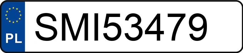 Numer rejestracyjny SMI 53479 posiada BMW XM - SMI53479 Numer rejestracyjny SMI 53479 posiada BMW XM - SMI53479