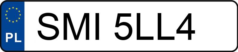 Numer rejestracyjny SMI 5LL4 posiada MERCEDES-BENZ CLK 270 CDI MR`02 E3 209 Avantgarde - SMI5LL4