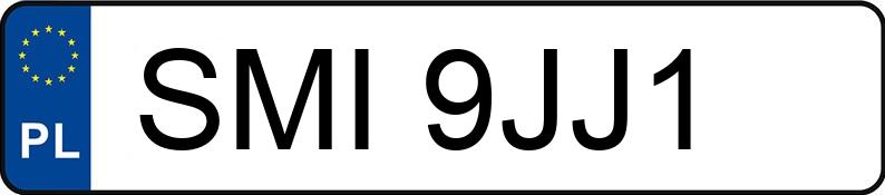 Numer rejestracyjny SMI 9JJ1 posiada MERCEDES-BENZ 116 Vito CDI MR`10 E5 2.9t L - SMI9JJ1