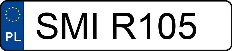 Numer rejestracyjny SMI R105 posiada CHEVROLET METRO CP - SMIR105 Numer rejestracyjny SMI R105 posiada CHEVROLET METRO CP - SMIR105