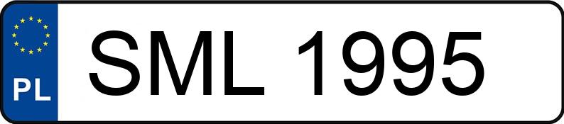 Numer rejestracyjny SML 1995 posiada AUDI 200 QUATTRO 2,2 - SML1995