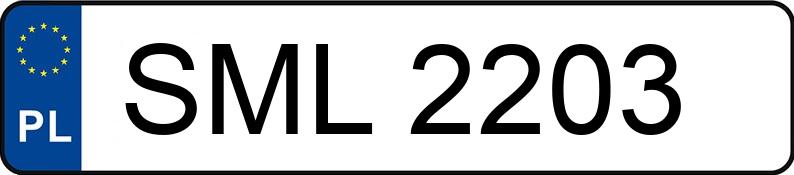 Numer rejestracyjny SML 2203 posiada SKODA FELICIA 1.3 KAT - SML2203 Numer rejestracyjny SML 2203 posiada SKODA FELICIA 1.3 KAT - SML2203