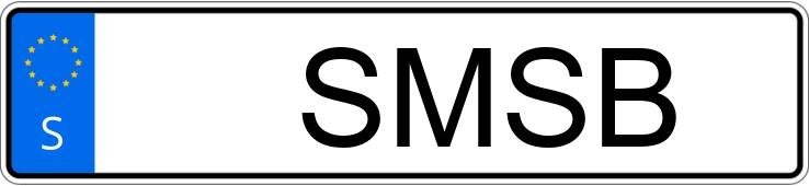 Numer rejestracyjny SMSB posiada  