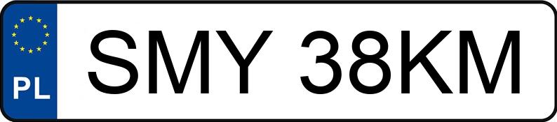 Numer rejestracyjny SMY 38KM posiada GAZ 69 M - SMY38KM Numer rejestracyjny SMY 38KM posiada GAZ 69 M - SMY38KM
