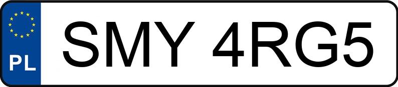 Numer rejestracyjny SMY 4RG5 posiada OPEL Corsa C 1.0 MR`00 E3 Cosmo - SMY4RG5