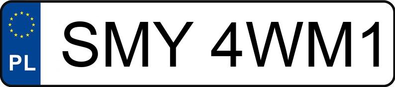 Numer rejestracyjny SMY 4WM1 posiada BMW 320 Diesel MR`12 E5 F30 320 Diesel MR`12 E5 F30 - SMY4WM1 Numer rejestracyjny SMY 4WM1 posiada BMW 320 Diesel MR`12 E5 F30 320 Diesel MR`12 E5 F30 - SMY4WM1
