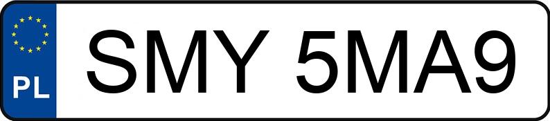 Numer rejestracyjny SMY 5MA9 posiada LIGIER AMBRA 505 - SMY5MA9