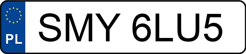 Numer rejestracyjny SMY 6LU5 posiada NISSAN PULSAR - SMY6LU5