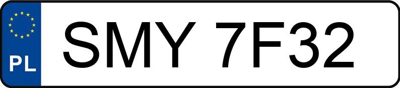 Numer rejestracyjny SMY 7F32 posiada DAEWOO LANOS 1.5 KAT - SMY7F32