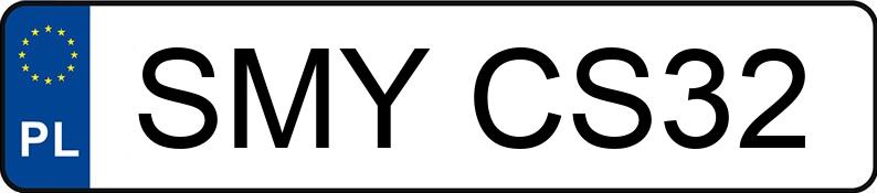 Numer rejestracyjny SMY CS32 posiada TOYOTA PASEO - SMYCS32