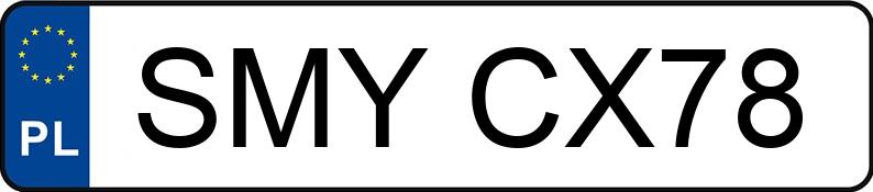 Numer rejestracyjny SMY CX78 posiada RENAULT TWINGO - SMYCX78 Numer rejestracyjny SMY CX78 posiada RENAULT TWINGO - SMYCX78