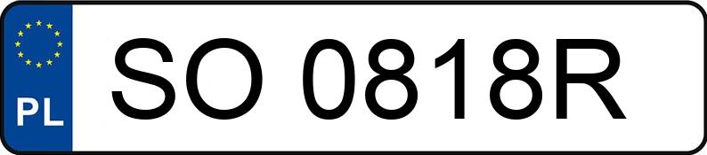 Numer rejestracyjny SO 0818R posiada MERCEDES-BENZ GL 320 - SO0818R