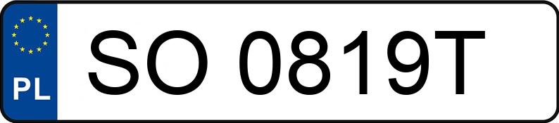 Numer rejestracyjny SO 0819T posiada VOLKSWAGEN Golf IV 1.8 MR`97 Highline - SO0819T Numer rejestracyjny SO 0819T posiada VOLKSWAGEN Golf IV 1.8 MR`97 Highline - SO0819T