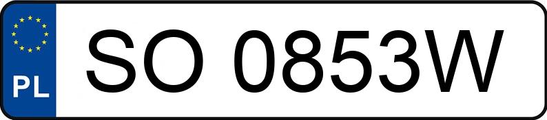 Numer rejestracyjny SO 0853W posiada MERCEDES-BENZ E 220 CDI - SO0853W