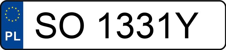 Numer rejestracyjny SO 1331Y posiada BMW 325CI - SO1331Y