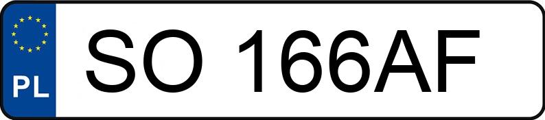 Numer rejestracyjny SO 166AF posiada MG MG3 MR`24 E6 Excite - SO166AF Numer rejestracyjny SO 166AF posiada MG MG3 MR`24 E6 Excite - SO166AF