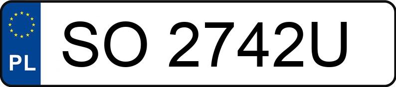 Numer rejestracyjny SO 2742U posiada AUDI Q2 40 TFSI MR`19 E6d GA Sport S tronic - SO2742U