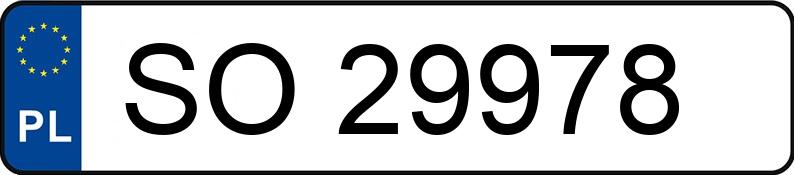 Numer rejestracyjny SO 29978 posiada TRABANT 601 0.6 601 Universal - SO29978
