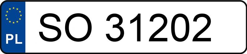 Numer rejestracyjny SO 31202 posiada FSO POLONEZ CARO PLUS - SO31202 Numer rejestracyjny SO 31202 posiada FSO POLONEZ CARO PLUS - SO31202
