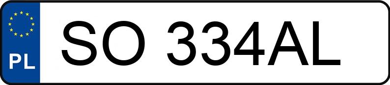Numer rejestracyjny SO 334AL posiada BOVA FHD 13.430 - SO334AL