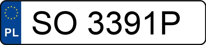 Numer rejestracyjny SO 3391P posiada FORD FIESTA - SO3391P