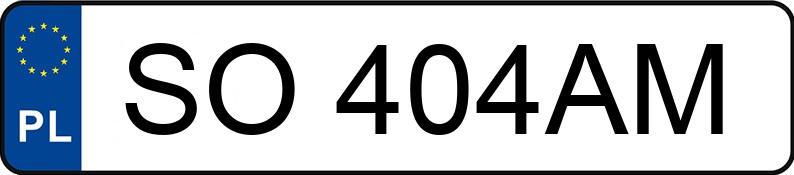 Numer rejestracyjny SO 404AM posiada MERCEDES-BENZ GLK 350 CDI 4MATIC - SO404AM