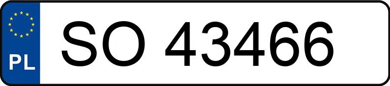 Numer rejestracyjny SO 43466 posiada MERCEDES-BENZ 200 D 124 200D - SO43466