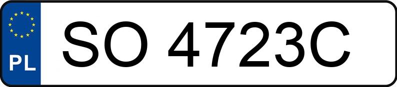 Numer rejestracyjny SO 4723C posiada HONDA CR-V - SO4723C