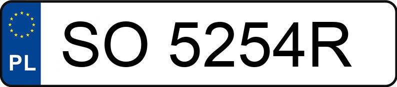 Numer rejestracyjny SO 5254R posiada FORD Mondeo 2.0 TDCi MR`10 E5 Silver X - SO5254R Numer rejestracyjny SO 5254R posiada FORD Mondeo 2.0 TDCi MR`10 E5 Silver X - SO5254R