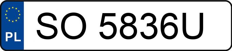 Numer rejestracyjny SO 5836U posiada SKODA OCTAVIA - SO5836U Numer rejestracyjny SO 5836U posiada SKODA OCTAVIA - SO5836U