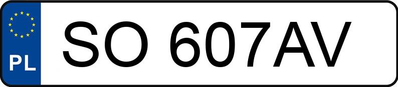 Реєстраційний номер SO 607AV має OPEL Mokka X 1.4 MR`17 E6 Enjoy Aut. - SO607AV